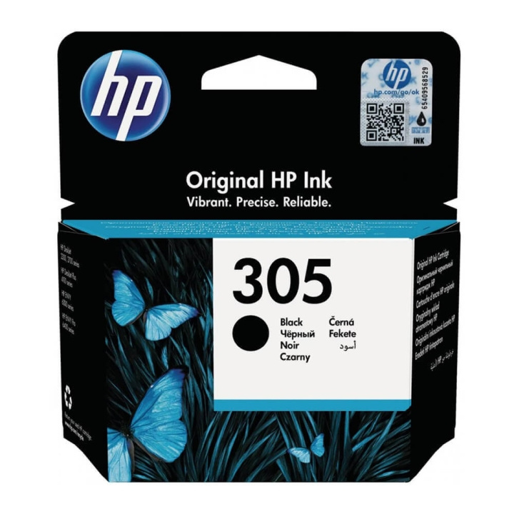 HP Blekk 3YM61AE 305 Svart i gruppen Datautstyr / Skrivere og tilbehør / Blekk og toner / Blekkpatroner / HP hos TP E-commerce Nordic AB (C17260)