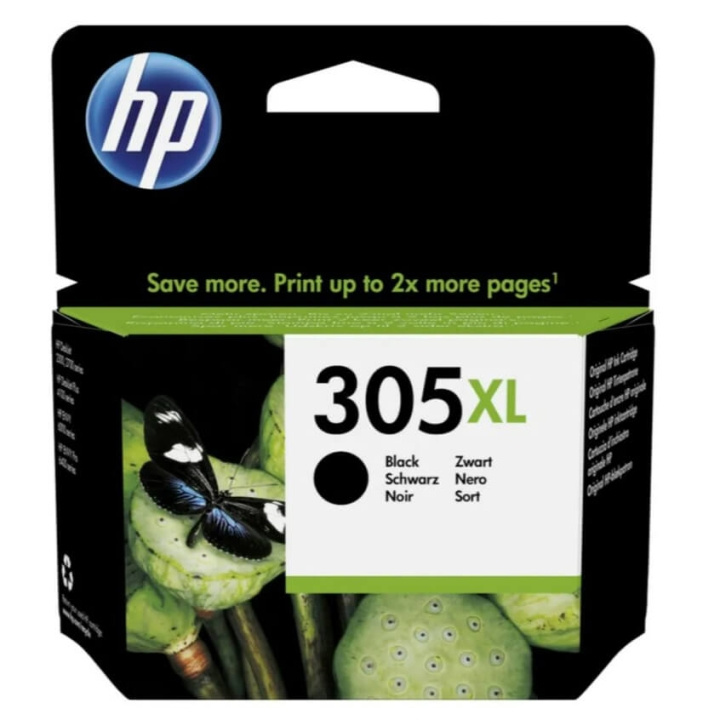 HP Blekk 3YM62AE 305XL Svart i gruppen Datautstyr / Skrivere og tilbehør / Blekk og toner / Blekkpatroner / HP hos TP E-commerce Nordic AB (C17261)