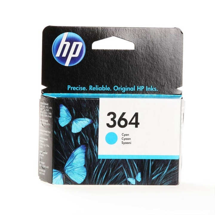 HP Blekk CB318EE 364 Cyan i gruppen Datautstyr / Skrivere og tilbehør / Blekk og toner / Blekkpatroner / HP hos TP E-commerce Nordic AB (C17293)