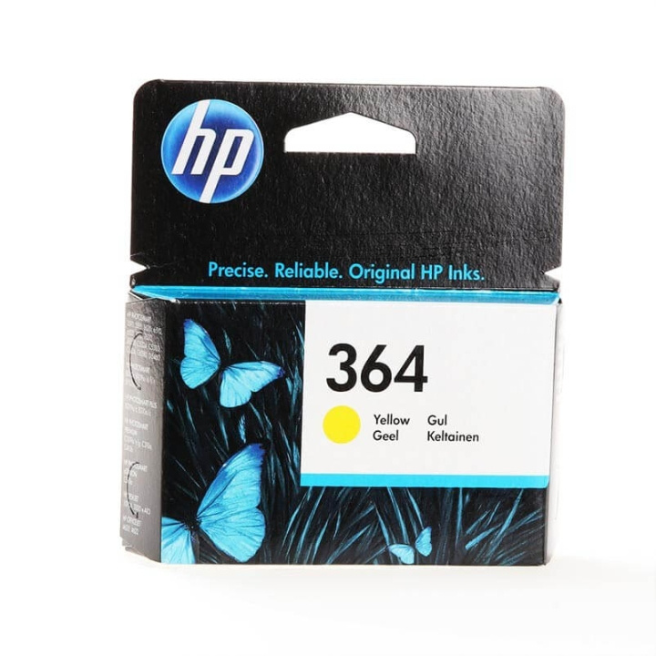HP Bläck CB320EE 364 Gul i gruppen Datautstyr / Skrivere og tilbehør / Blekk og toner / Blekkpatroner / HP hos TP E-commerce Nordic AB (C17295)