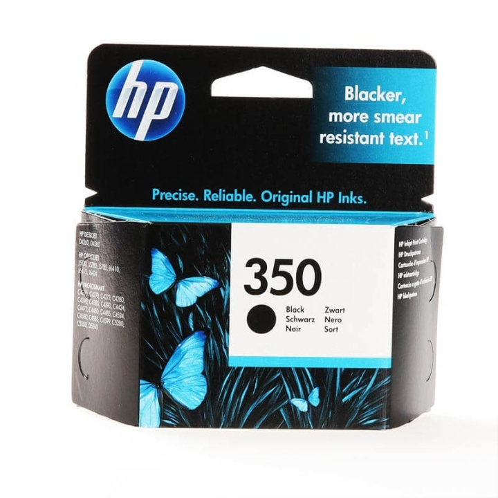 HP Blekk CB335EE 350 Svart i gruppen Datautstyr / Skrivere og tilbehør / Blekk og toner / Blekkpatroner / HP hos TP E-commerce Nordic AB (C17297)