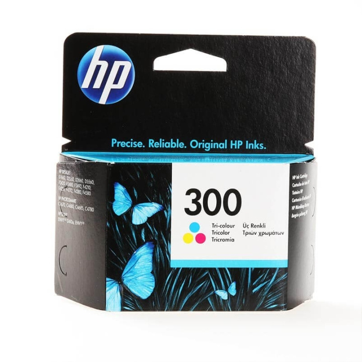 HP Blekk CC643EE 300 Tri-colour i gruppen Datautstyr / Skrivere og tilbehør / Blekk og toner / Blekkpatroner / HP hos TP E-commerce Nordic AB (C17301)