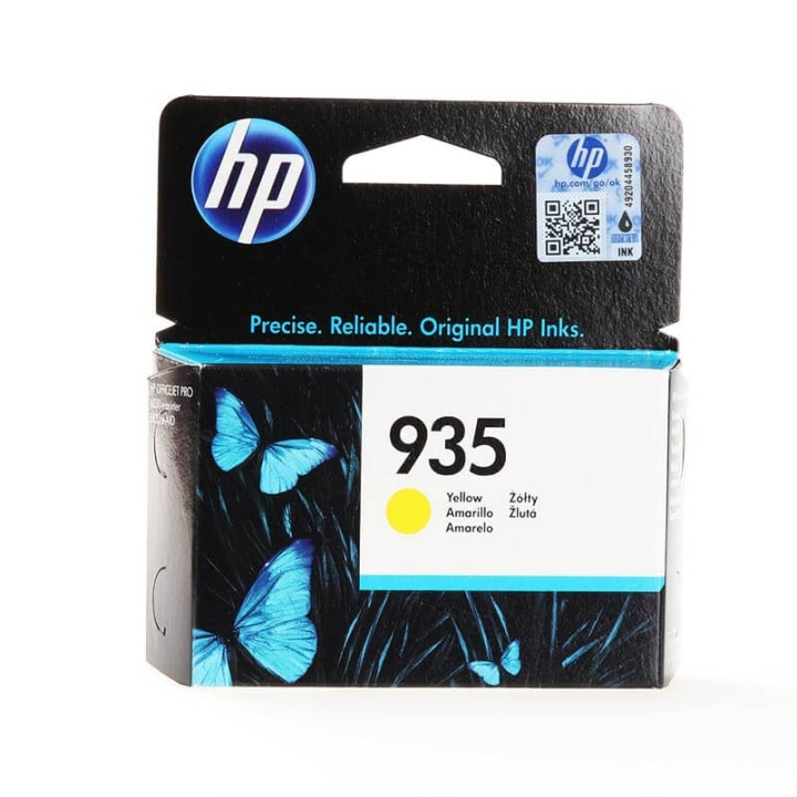 HP Blekk C2P22AE 935 Gul i gruppen Datautstyr / Skrivere og tilbehør / Blekk og toner / Blekkpatroner / HP hos TP E-commerce Nordic AB (C17381)