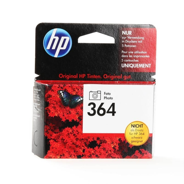 HP Blekk CB317EE 364 Fotosvart i gruppen Datautstyr / Skrivere og tilbehør / Blekk og toner / Blekkpatroner / HP hos TP E-commerce Nordic AB (C17388)