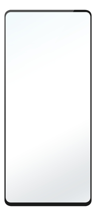 DELTACO skjermbeskytter til Samsung Galaxy A73, 2,5D herdet glass, 9H hardhet i gruppen SMARTTELEFON & NETTBRETT / Mobilbeskyttelse / Samsung hos TP E-commerce Nordic AB (C17587)