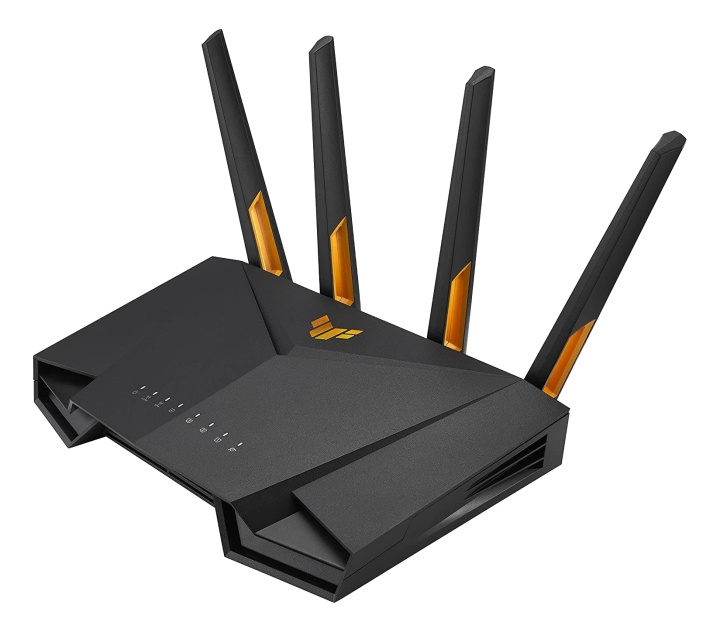 Asus TUF Gaming AX3000 V2 Dual Band WiFi 6 Gaming Router, svart/oransje i gruppen Datautstyr / Nettverk / Routere hos TP E-commerce Nordic AB (C17609)
