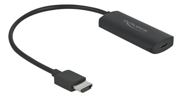 Delock Adapter HDMI-A male to USB Type-C™ female (DP Alt Mode) 4K 60Hz i gruppen Elektronikk / Kabler og adaptere / HDMI / Adaptere hos TP E-commerce Nordic AB (C17656)