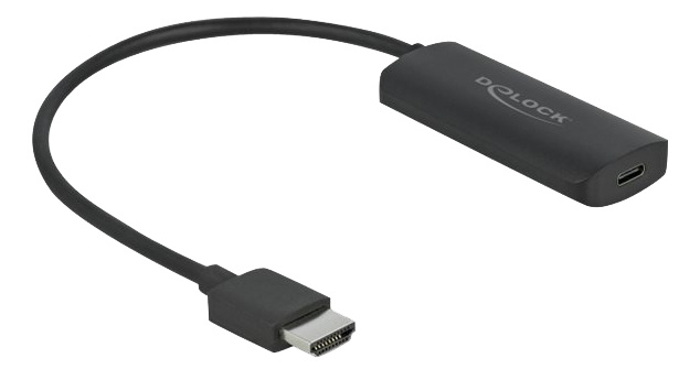 DeLOCK Adapter HDMI-A hann til USB Type-C™ hunn (DP Alt Mode) 4K 60 Hz i gruppen Elektronikk / Kabler og adaptere / HDMI / Adaptere hos TP E-commerce Nordic AB (C17656)