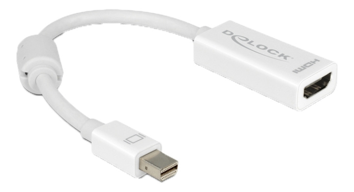 Delock Adapter mini Displayport 1.1 male > HDMI female Passive white i gruppen Datautstyr / Kabler og adaptere / DisplayPort / Adaptere hos TP E-commerce Nordic AB (C17661)