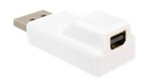 DeLOCK Adapter DisplayPort 1.2 hann > DisplayPort mini hunn i gruppen Datautstyr / Kabler og adaptere / DisplayPort / Adaptere hos TP E-commerce Nordic AB (C17662)