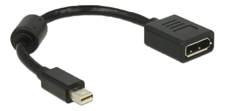 DeLOCK Adapter mini Displayport 1.2 hann > Displayport hunn 4K i gruppen Datautstyr / Kabler og adaptere / DisplayPort / Adaptere hos TP E-commerce Nordic AB (C17668)