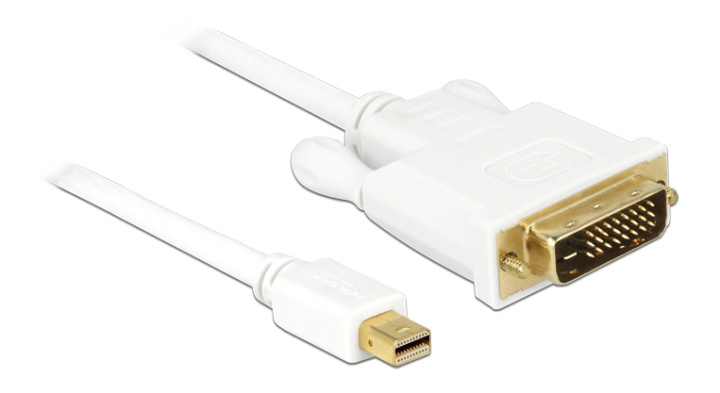 Delock Cable mini DisplayPort male to DVI 24+1 male 2 m i gruppen Datautstyr / Kabler og adaptere / DisplayPort / Kabler hos TP E-commerce Nordic AB (C17678)