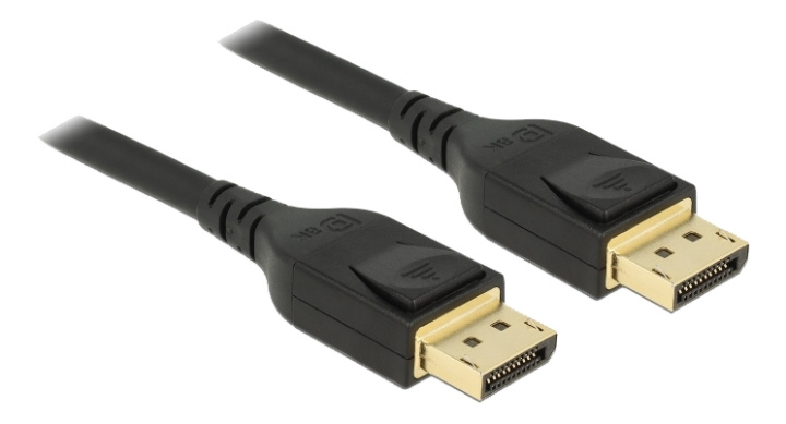 DeLOCK DisplayPort kabel 8K 60 Hz 5 m DP 8K-certifierad, svart i gruppen Datautstyr / Kabler og adaptere / DisplayPort / Kabler hos TP E-commerce Nordic AB (C17689)