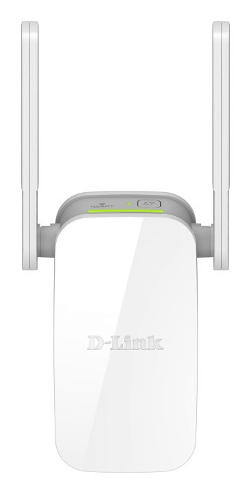 D-Link WiFi Range Extender, Dual Band, Gigabit WiFi, Two powerful ante i gruppen Datautstyr / Nettverk / Extenders hos TP E-commerce Nordic AB (C17703)