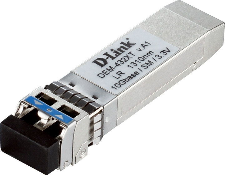 D-Link 10GBase-LR SFP+ Transceiver, 10km i gruppen Datautstyr / Nettverk / Mediakonvertere hos TP E-commerce Nordic AB (C17780)