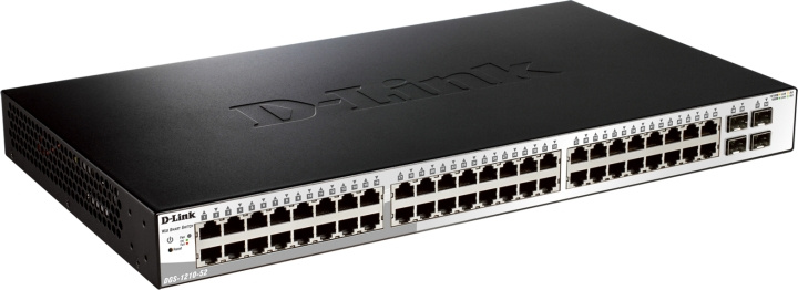 D-Link 48x 10/100/1000 Base-T ports with 4 x 1000Base-T /SFP ports i gruppen Datautstyr / Nettverk / Switcher / 10/100/1000Mbps hos TP E-commerce Nordic AB (C17791)
