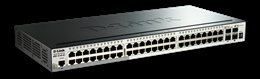 dlink Gigabit Stackable SmartPro-nettverkssvitsj, lag 2, 10/100/1 i gruppen Datautstyr / Nettverk / Switcher hos TP E-commerce Nordic AB (C17794)
