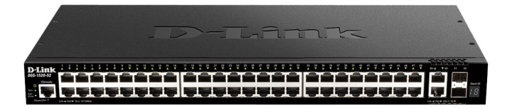 D-Link 48 ports GE + 2 10GE ports + 2 SFP+ Smart Managed Switch i gruppen Datautstyr / Nettverk / Switcher / 10/100/1000Mbps hos TP E-commerce Nordic AB (C17797)