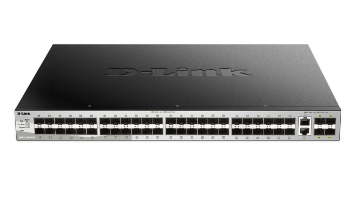 D-Link 48 SFP ports Layer 3 Stackable Managed Gigabit Switch i gruppen Datautstyr / Nettverk / Switcher / 10/100/1000Mbps hos TP E-commerce Nordic AB (C17804)
