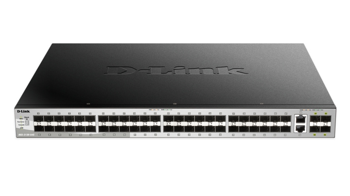 dlink 48 SFP-porter Lag 3 stabelbar administrert Gigabit-svitsj i gruppen Datautstyr / Nettverk / Switcher hos TP E-commerce Nordic AB (C17804)
