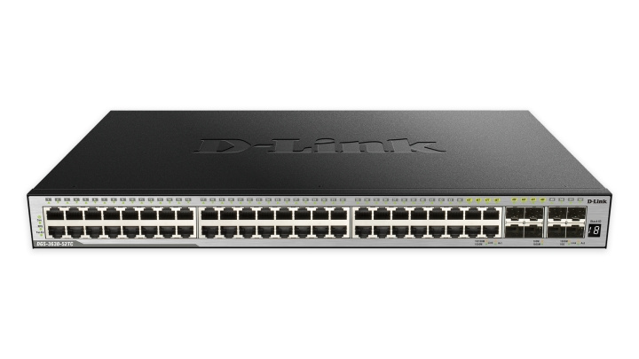 dlink Switch L3 Managed 44x10/100/1000 +4xcombo Gbit SFP+4x10 SFP+ i gruppen Datautstyr / Nettverk / Switcher hos TP E-commerce Nordic AB (C17810)