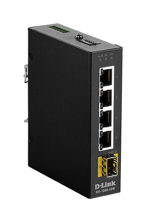 D-Link Switch, 5-Ports, Gigabit, Plug and play, SFP, black i gruppen Datautstyr / Nettverk / Switcher / 10/100/1000Mbps hos TP E-commerce Nordic AB (C17816)
