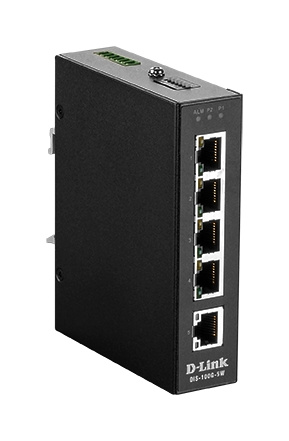 D-Link Switch, 5-Ports, Gigabit, Plug and play, black i gruppen Datautstyr / Nettverk / Switcher / 10/100/1000Mbps hos TP E-commerce Nordic AB (C17817)
