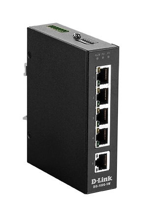 dlink Switch, 5-porter, Gigabit, Plug and play, svart i gruppen Datautstyr / Nettverk / Switcher hos TP E-commerce Nordic AB (C17817)