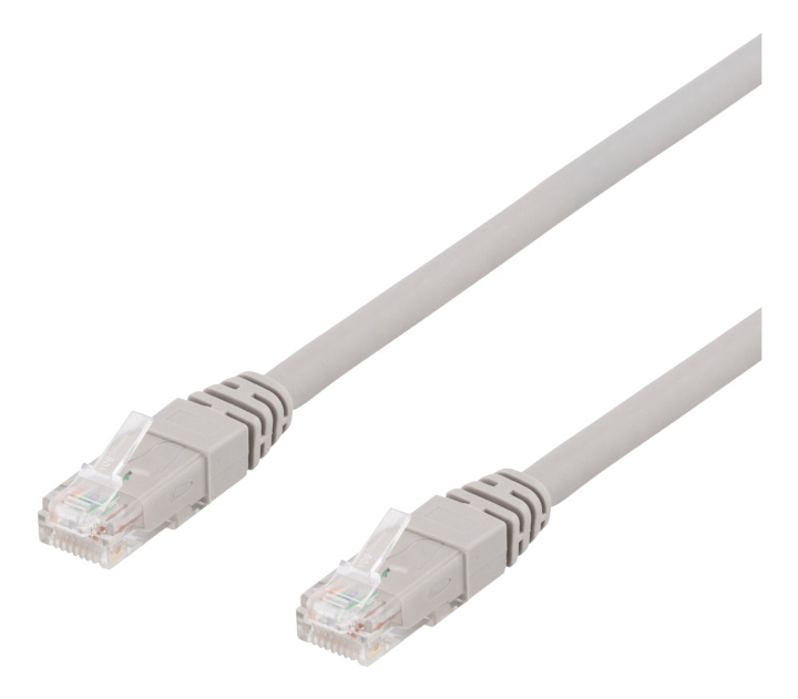 DELTACO U/UTP Cat6A patch cable, 35m, 500MHz, Delta, LSZH, grey i gruppen Datautstyr / Kabler og adaptere / Nettverk / Cat6 hos TP E-commerce Nordic AB (C18226)