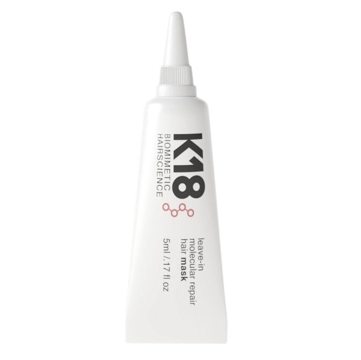 K18 Leave-In Molecular Repair Hair Mask 5ml i gruppen HELSE OG SKJØNNHET / Hår & styling / Hårpleie / Hårserum hos TP E-commerce Nordic AB (C18337)