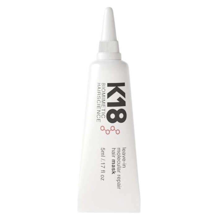 K18 Leave-In Molecular Repair Hair Mask 5 ml i gruppen HELSE OG SKJØNNHET / Hår & styling / Hårpleie / Hårserum hos TP E-commerce Nordic AB (C18337)