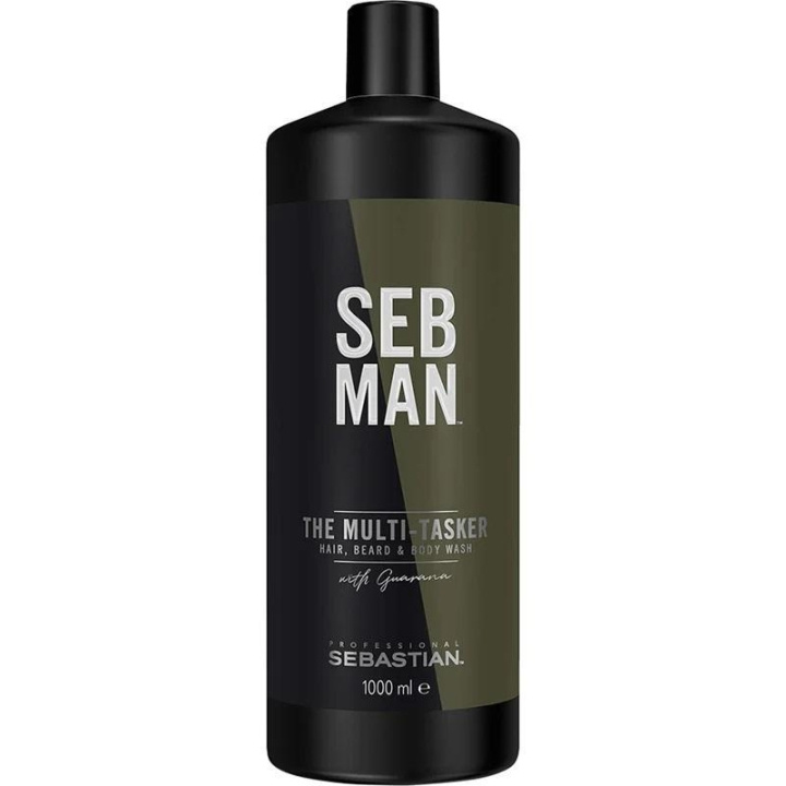 Sebastian SEB Man The Multitasker 3in1 Wash 1000ml i gruppen HELSE OG SKJØNNHET / Hår & styling / Hårpleie / Sjampo hos TP E-commerce Nordic AB (C18340)