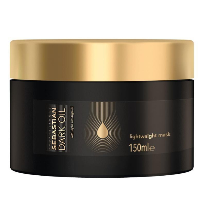 Sebastian Professional Dark Oil Lightweight Mask 150 ml i gruppen HELSE OG SKJØNNHET / Hår & styling / Hårpleie / Hårmaske hos TP E-commerce Nordic AB (C18343)