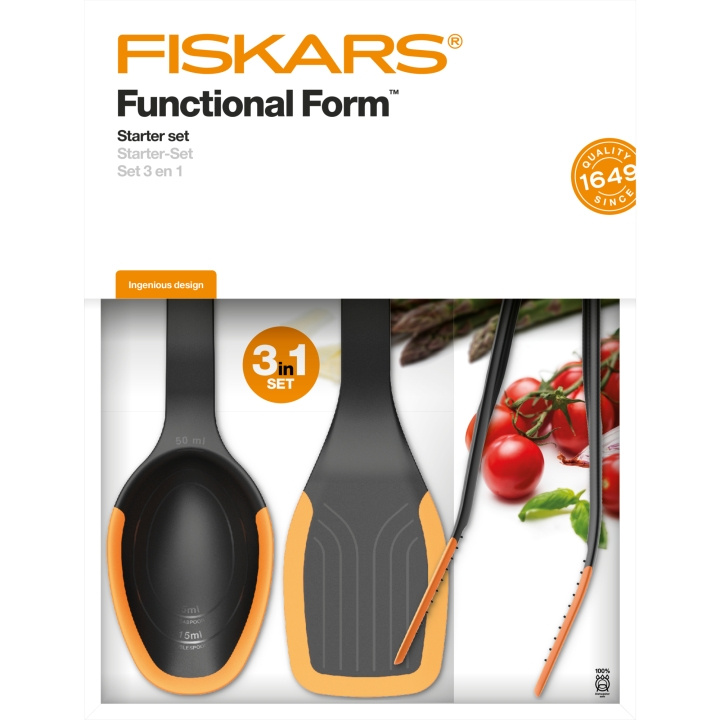 Fiskars FF startsett 3 deler i gruppen HJEM, HUS OG HAGE / Kjøkkenutstyr / Annet kjøkkenutstyr hos TP E-commerce Nordic AB (C18372)