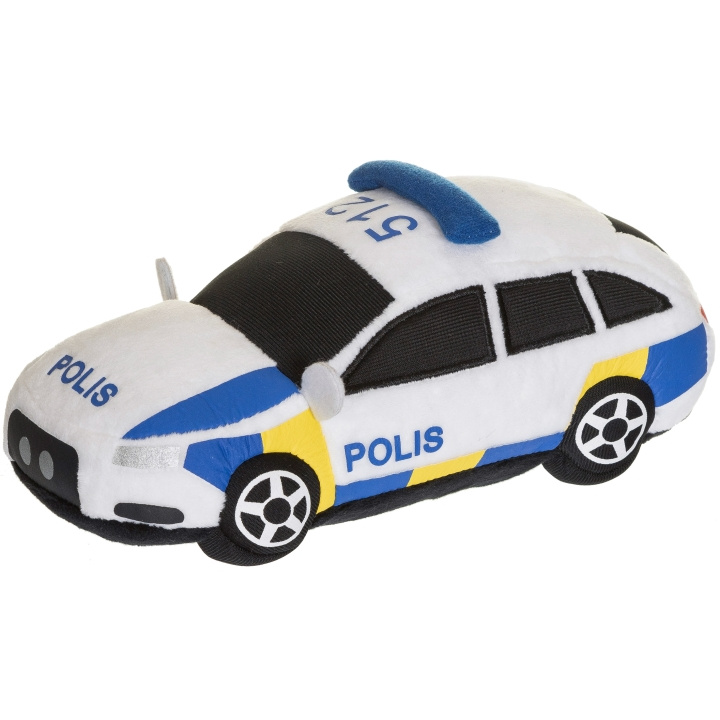 Teddykompaniet Sportsbil, Politi i gruppen LEKER, BARN OG BABY / Leker / Lekebiler hos TP E-commerce Nordic AB (C18421)
