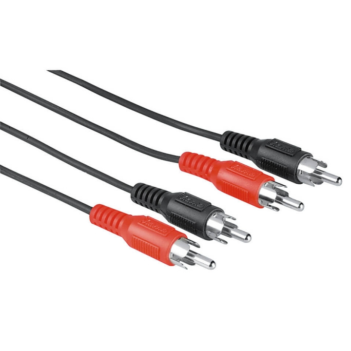 HAMA Kabel 2xRCA - 2xRCA 25pk Bulk 1.2m i gruppen Elektronikk / Kabler og adaptere / RCA / Kabler hos TP E-commerce Nordic AB (C18460)