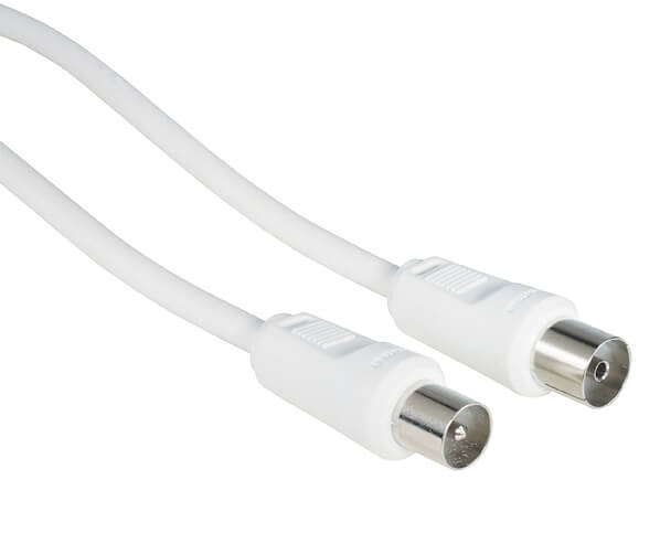 Hama Kabel Antenn 75dB Vit 1m i gruppen Elektronikk / Kabler og adaptere / Antennekabler og tilbehør / Antennekabler hos TP E-commerce Nordic AB (C18469)