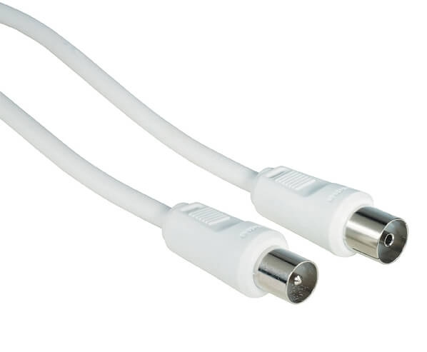 Hama Kabel Antenn 75dB Vit 2m i gruppen Elektronikk / Kabler og adaptere / Antennekabler og tilbehør / Antennekabler hos TP E-commerce Nordic AB (C18470)