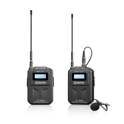 BOYA Mikrofon Lavalier Trådlös UHF BY-WM6S 3.5mm & XLR i gruppen Datautstyr / Datamaskin Tilbehør / Mikrofoner hos TP E-commerce Nordic AB (C18543)