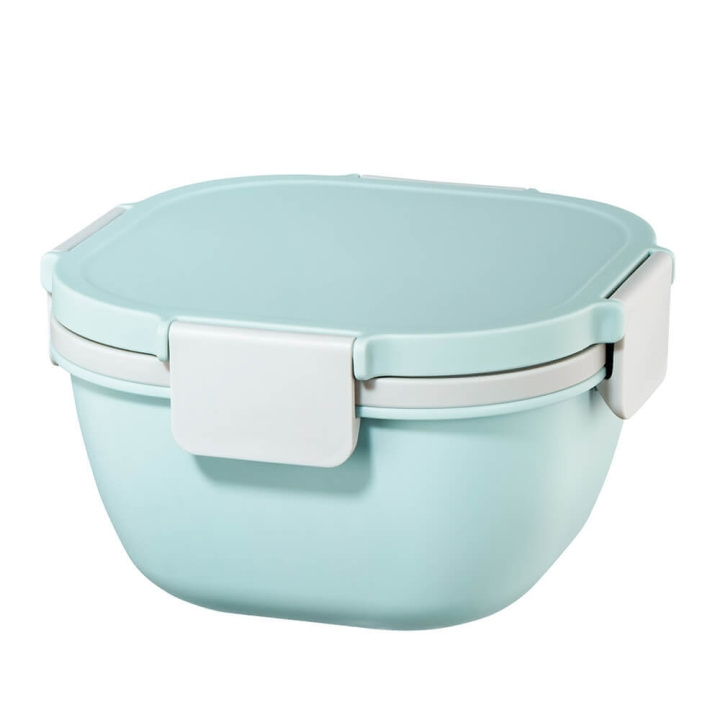 XAVAX Salatboks To-Go 1,4L Pastellblå i gruppen HJEM, HUS OG HAGE / Kjøkkenutstyr / Annet kjøkkenutstyr hos TP E-commerce Nordic AB (C18544)