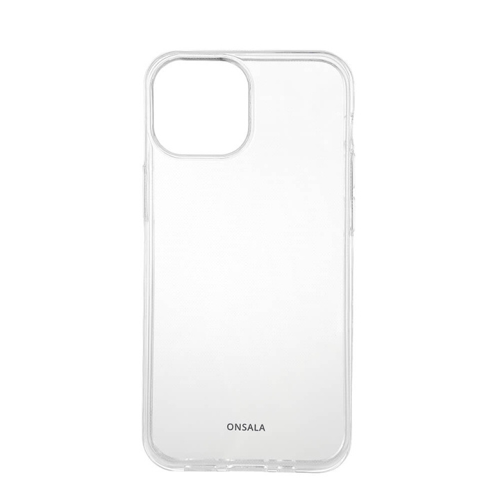 Onsala Mobildeksel Resirkulert TPU Transparent - iPhone 13 Mini i gruppen SMARTTELEFON & NETTBRETT / Mobilbeskyttelse / Apple / iPhone 13 Mini / Deksel hos TP E-commerce Nordic AB (C18567)