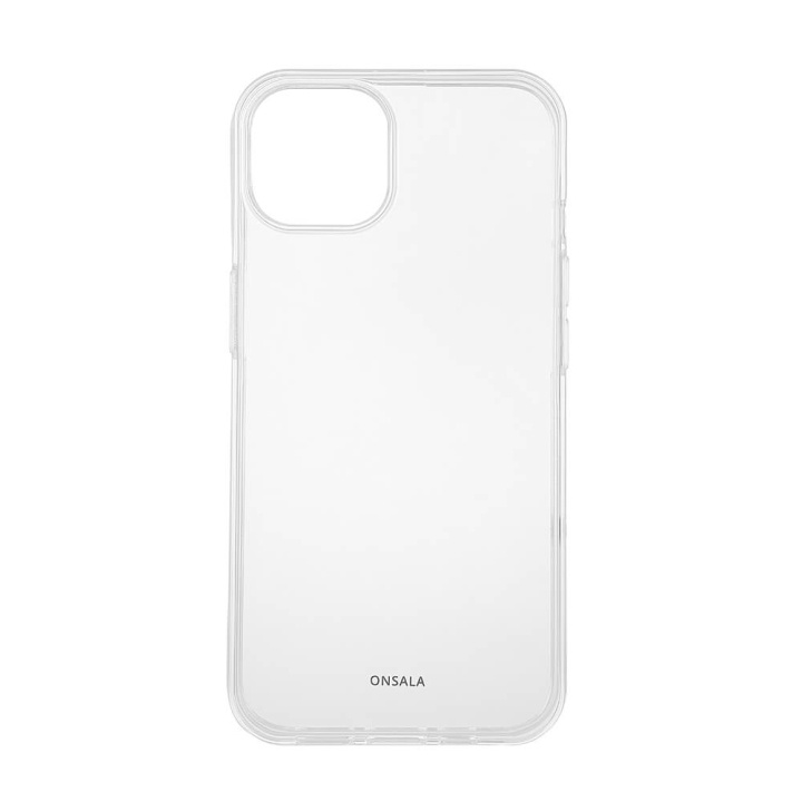 Onsala Mobildeksel Resirkulert TPU Transparent - iPhone 13/14/15 i gruppen SMARTTELEFON & NETTBRETT / Mobilbeskyttelse / Apple / iPhone 13 / Deksel hos TP E-commerce Nordic AB (C18568)