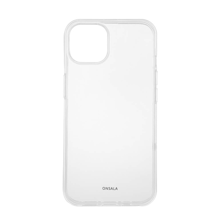 Onsala Mobildeksel Resirkulert TPU Transparent - iPhone 13/14 i gruppen SMARTTELEFON & NETTBRETT / Mobilbeskyttelse / Apple / iPhone 13 / Deksel hos TP E-commerce Nordic AB (C18568)