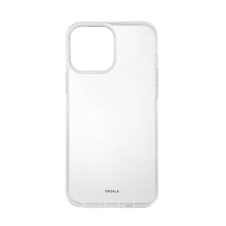 Onsala Back Recycled Clear Case TPU iPhone 13 Pro Max i gruppen SMARTTELEFON & NETTBRETT / Mobilbeskyttelse / Apple / iPhone 13 Pro Max / Deksel hos TP E-commerce Nordic AB (C18570)