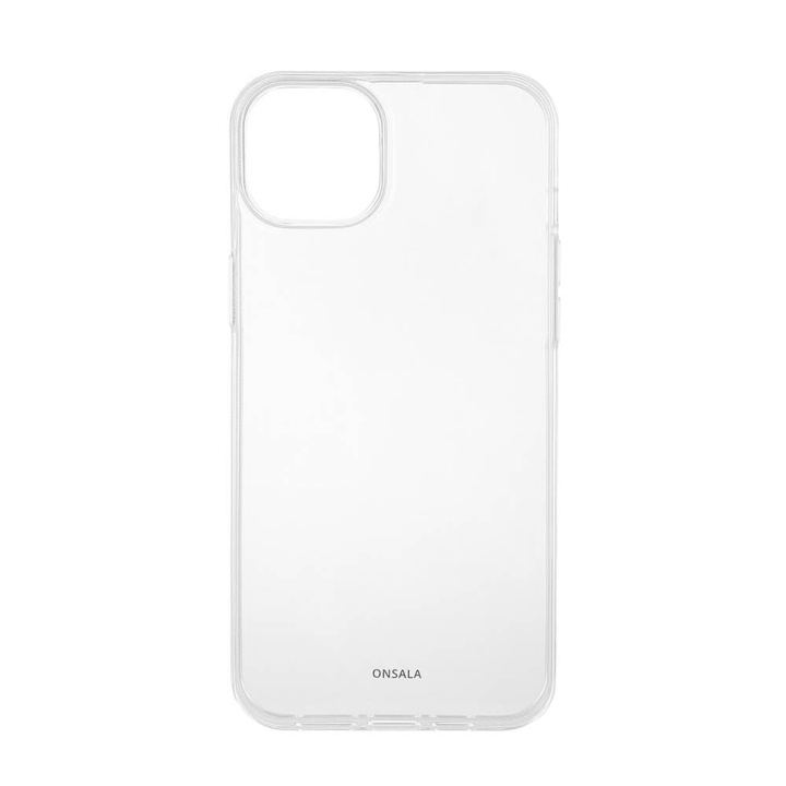 ONSALA Mobildeksel Resirkulert TPU Transparent - iPhone 14 Plus i gruppen SMARTTELEFON & NETTBRETT / Mobilbeskyttelse / Apple / iPhone 14 hos TP E-commerce Nordic AB (C18571)