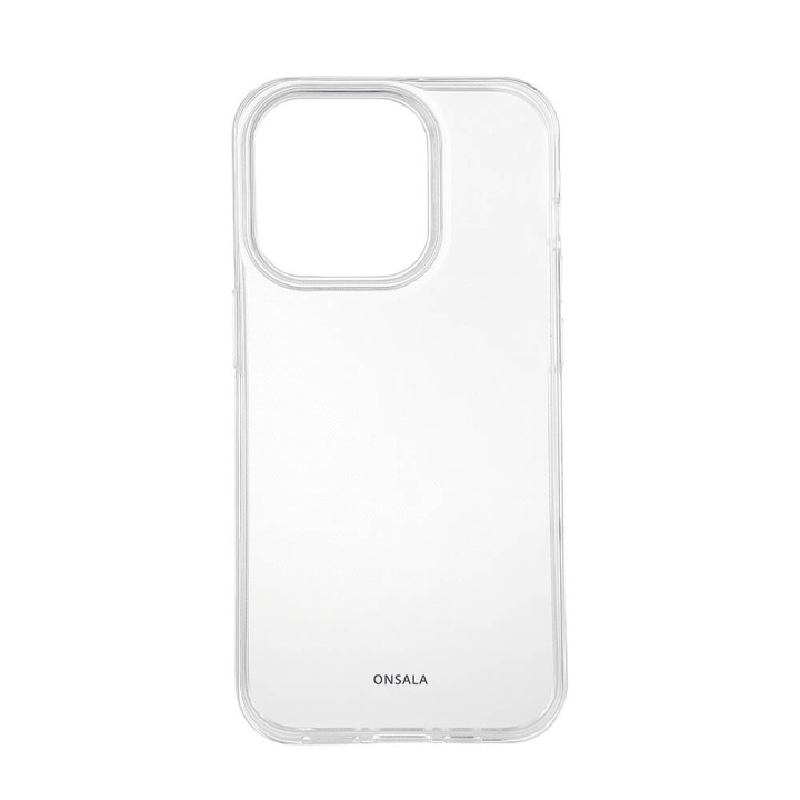 Onsala Mobildeksel Resirkulert TPU Transparent - iPhone 14 Pro i gruppen SMARTTELEFON & NETTBRETT / Mobilbeskyttelse / Apple / iPhone 14 hos TP E-commerce Nordic AB (C18572)