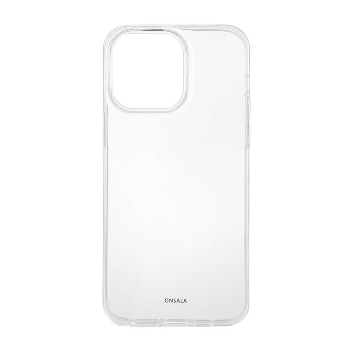 ONSALA Mobildeksel Resirkulert TPU Transparent - iPhone 14 Pro Max i gruppen SMARTTELEFON & NETTBRETT / Mobilbeskyttelse / Apple / iPhone 14 hos TP E-commerce Nordic AB (C18573)