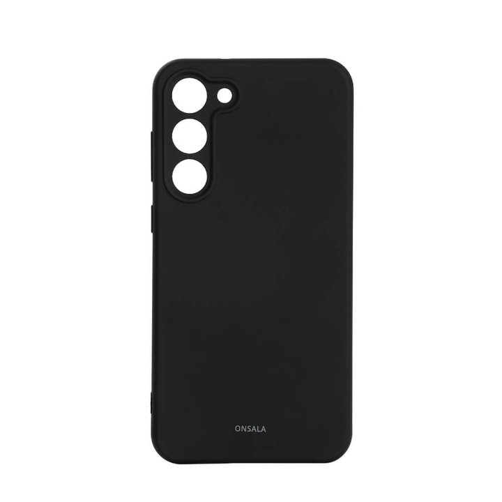 Onsala Backcover Silicone Samsung S23+ 5G Black i gruppen SMARTTELEFON & NETTBRETT / Mobilbeskyttelse / Samsung hos TP E-commerce Nordic AB (C18590)
