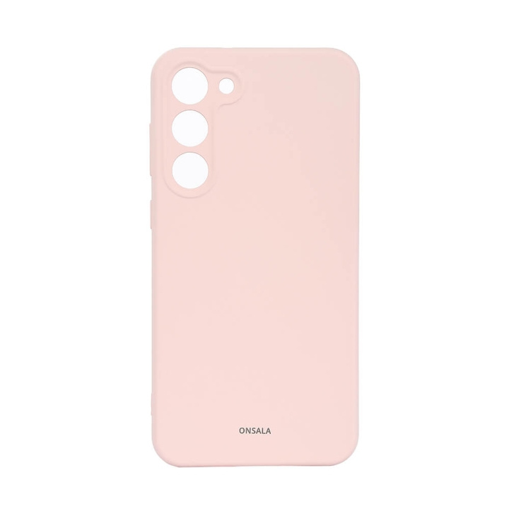 Onsala Mobildeksel Silikon Chalk Pink - Samsung S23+ 5G i gruppen SMARTTELEFON & NETTBRETT / Mobilbeskyttelse / Samsung hos TP E-commerce Nordic AB (C18593)
