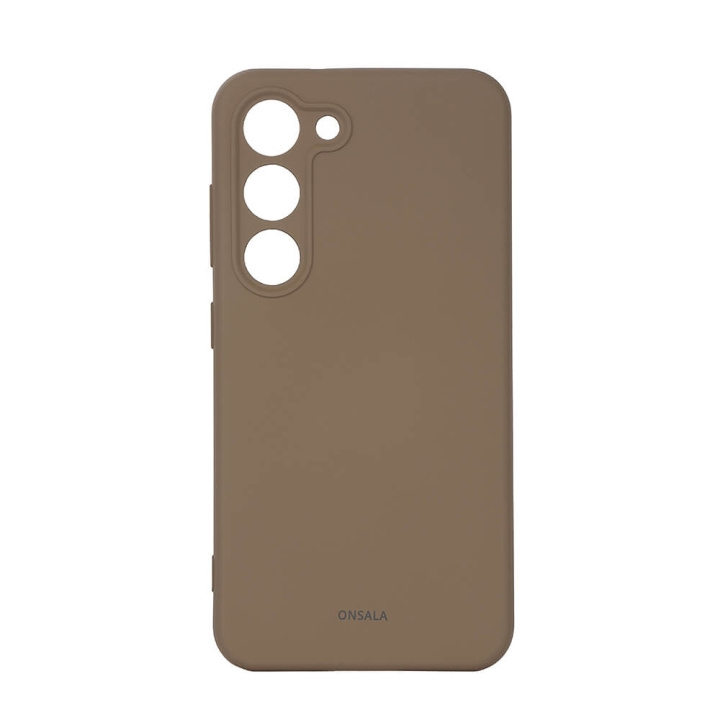 ONSALA Backcover Silicone Samsung S23 5G Summer Sand i gruppen SMARTTELEFON & NETTBRETT / Mobilbeskyttelse / Samsung hos TP E-commerce Nordic AB (C18605)